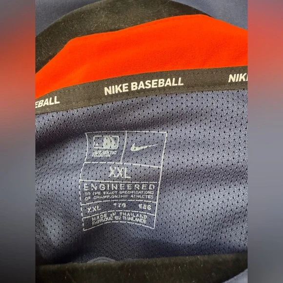 Nike Houston Astros MLB Authentic Collection SS Pullover | Men's XXL | EUC - Picture 9 of 11